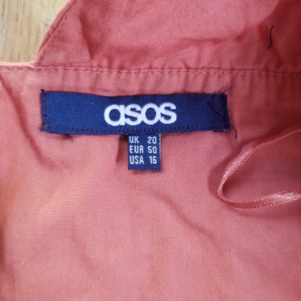 ASOS One Shoulder Ruffle Dress - Picture 4 of 5